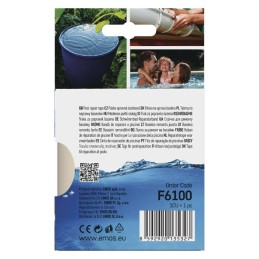 Korjausteippi uima-altaalle läpinäkyvä Emos 1m x 100mm