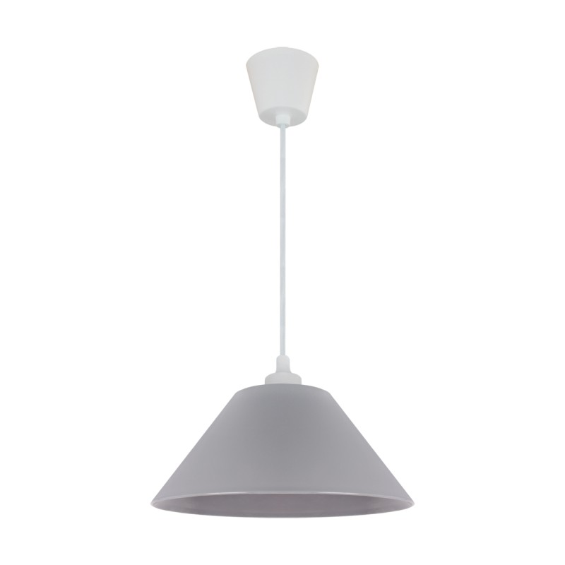 Pakabinamas šviestuvas Inka 25 pilkos spalvos e27