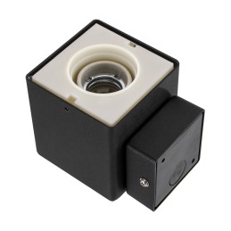 Hermetinis sodo šviestuvas/lauko šviestuvas Gryf e27 juodas