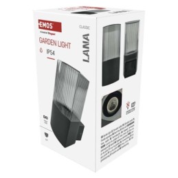 LED sieninis šviestuvas 11,9 x 10,6 x 21,8 cm 1 x E27 25 W IP54 EMOS