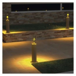 LED garden luminaire 14 x 14 x 50 cm 1 x E27 15W IP44 EMOS