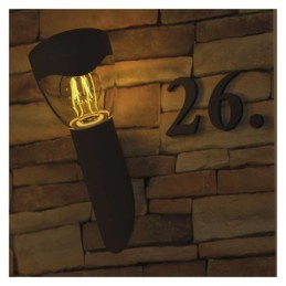 LED wall light 12 x 12 x 33 cm 1 x E27 15W IP44 EMOS