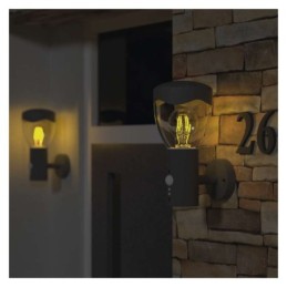 LED wall luminaire with motion sensor 16.4 x 12 x 29.5 cm 1 x E27 15W IP44 EMOS