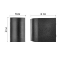 LED sodo šviestuvas, skirtas montuoti ant sienos 8,8 x 6,7 x 8 cm 1 x GU10 35 W IP44 EMOS