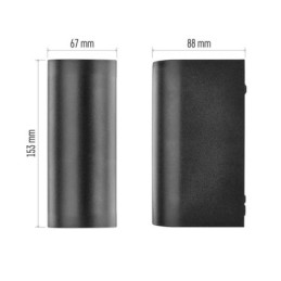 LED sodo šviestuvas, skirtas montuoti ant sienos 8,8 x 6,7 x 8 cm 2 x GU10 35 W IP44 EMOS