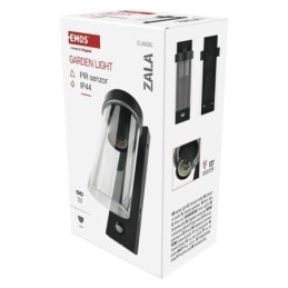 Светодиодный фасадный светильник с датчиком движения 12,8 x 8 x 27 см 1 x E27 15W IP44 EMOS