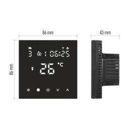Išmanusis programuojamas grindų termostatas GoSmart P56201BUF