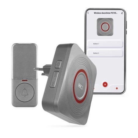 Home wireless doorbell WiFi grey GoSmart P5735SS