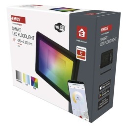 WiFi LED-valonheitin RGB + CCT 50W 4300lm IP65