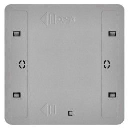 Älykäs kytkin 2 painiketta musta GoSmart ZigBee Tuya