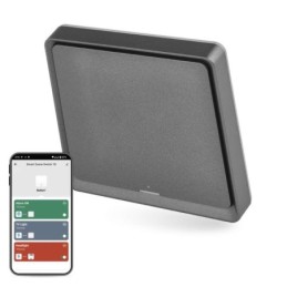 Išmanusis jungiklis su 1 mygtuku, juodas GoSmart ZigBee Tuya