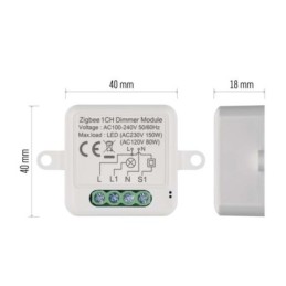 ZigBee диммер moodul 1CH GoSmart