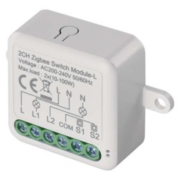2CH L ZigBee GoSmart WiFi Switch Module