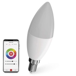 LED lemputė „Candle“ 4,8 W (40 W) 470 lm E14 WiFi RGBW „GoSmart“