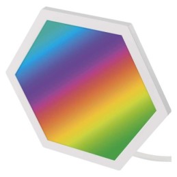 Hexagon LED apšvietimo prailginimo rinkinys 1,8 W RGBIC reguliuojamas WiFi GoSmart 3 vnt.