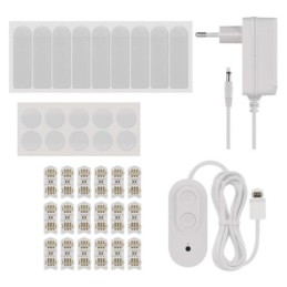 Smart LED Wall Light 34 W RGBIC dimmable WiFi GoSmart 9 pcs.