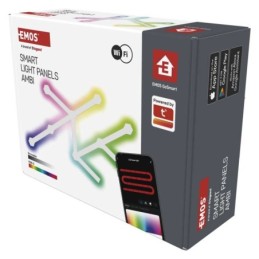 Išmanusis LED sieninis šviestuvas 34 W RGBIC reguliuojamas WiFi GoSmart 9 vnt.