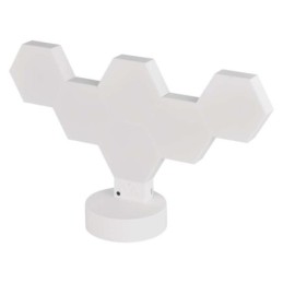 Hexagon išmanioji LED stalo lempa RGBIC reguliuojamas apšvietimas WiFi GoSmart