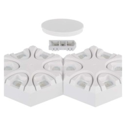 Hexagon smart LED desk lamp RGBIC dimmable WiFi GoSmart