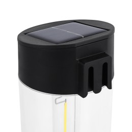 Sodo šviestuvas su saulės baterija Modi Led šaltas, juodas