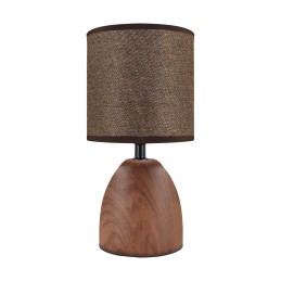 Stalinė lempa miegamojo lempa Jota E14 wenge