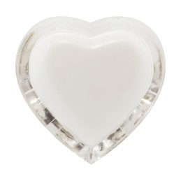 Naktinė lemputė Serce Led 0,3 W 220 V balta