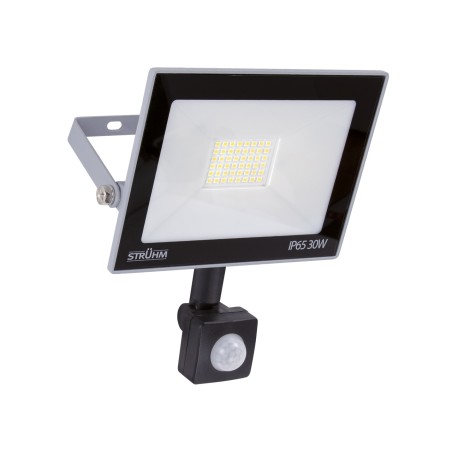 SMD LED floodlight with a motion sensor Kroma 30w grey cw
