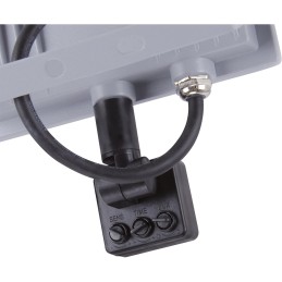 LED prožektorius Kroma slim 30W su judesio jutikliu, šaltas IP65