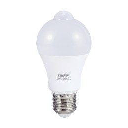 Erste A60 E27 7W LED bulb with motion sensor, warm white