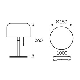 Table lamp Basta neutral Led rechargeable white