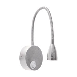 Seinavalgusti Nina Led 3W 4100K painduv hõbedane