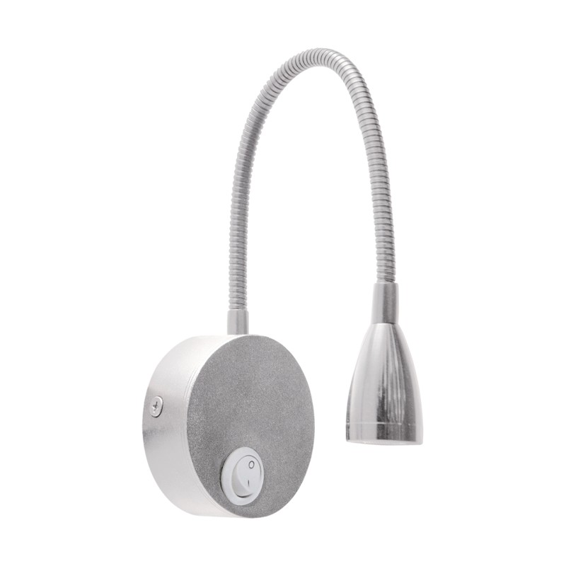 Decorative POWER LED fitting Nina 3w silver nw