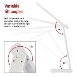 LED desk lamp 5W AMY, rechargeable