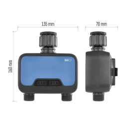 GoSmart, WiFi-kasteajastin, Bluetooth 5, 2x ulostulot.