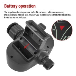 Mekaaninen kasteluajastin, 1 lähtö