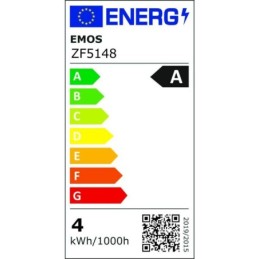 LED lemputė Filament A60 A CLASS / E27 / 3,8 W (60 W) / 806 lm / neutrali balta