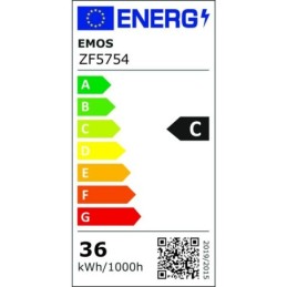 LED lemputė Filament ED90 / E40 / 36 W (327 W) / 6000 lm / neutrali balta