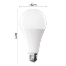 LED-lamppu Classic A80 / E27 / 20 W (150 W) / 2452 lm / Kylmänvalkoinen / Kylmä valkoinen