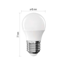 LED bulb Classic Ball / E27 / 4.2 W (40 W) / 470 lm / Neutral white
