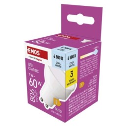 LED pirn Classic MR16 / GU10 / 7 W (60 W) / 806 lm / Külm valge