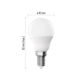 LED bulb Basic ball / E14 / 5.5 W (40 W) / 470 lm / Neutral white