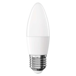 LED bulb Basic candle / E27 / 5.5 W (40 W) / 470 lm / Warm white